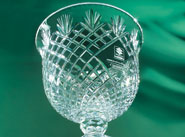 Engraved Crystal Vases