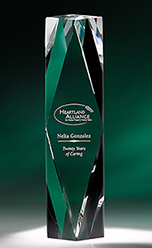 Optic Crystal Presidents Tower Award