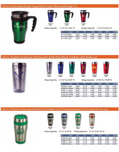 Plastic and Stainless Drinkware