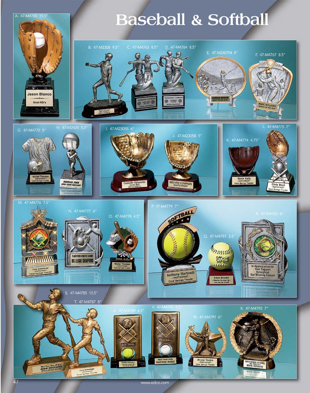 Baseball and Softball Awards