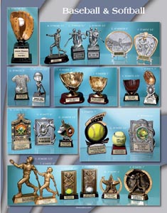 Baseball Resin Awards