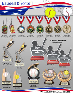 Baseball Trophies