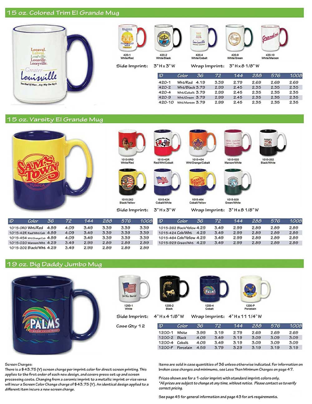 Imprinted Mugs