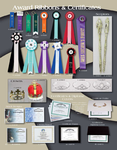 Certificates Ribbons and Rosettes
