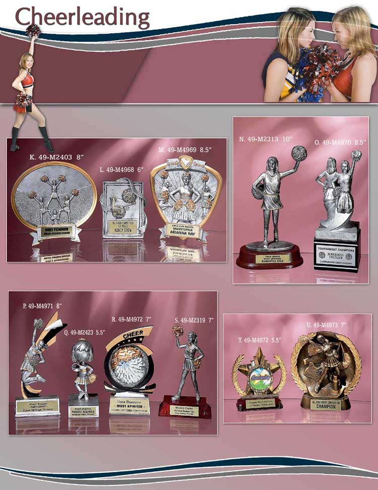 Cheerleading Trophies