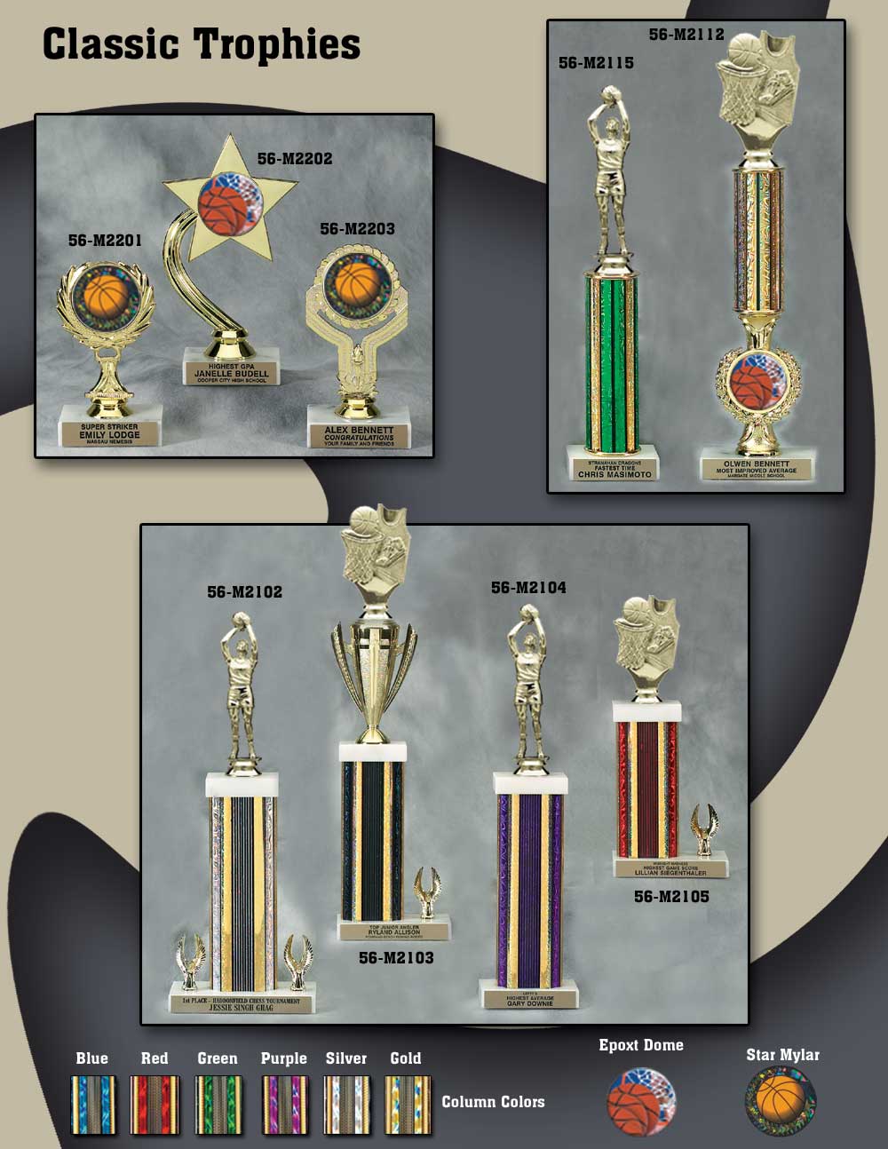 Basketball Trophies