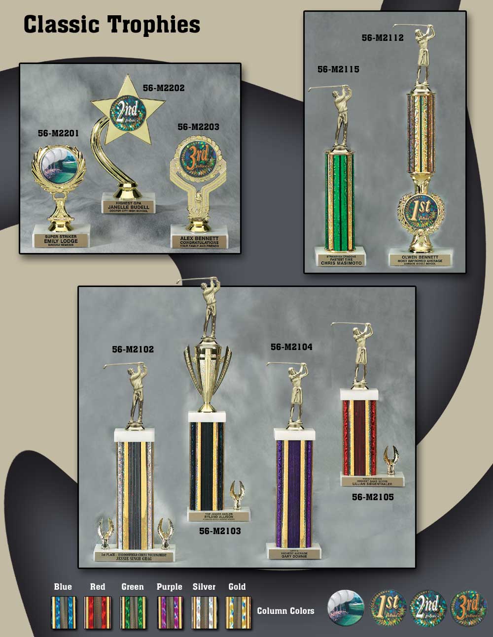Golf Trophies