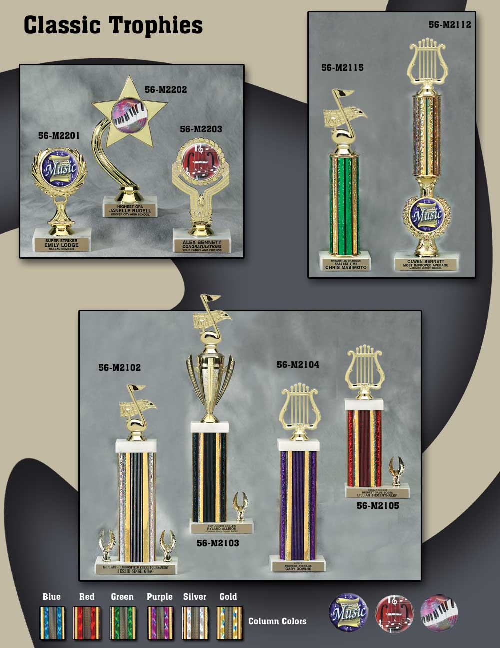 Music and Band Trophies