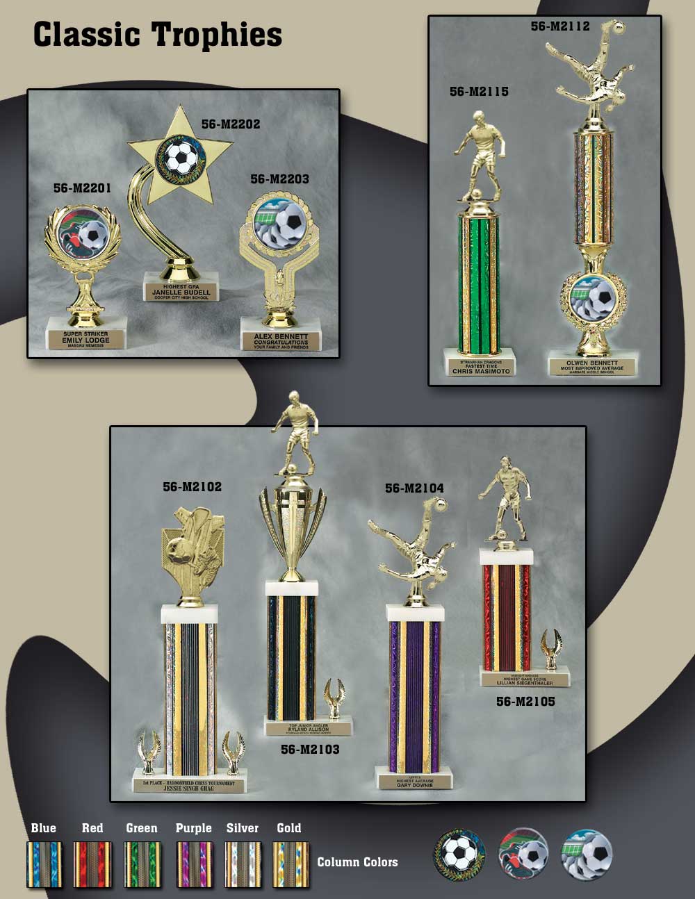 Soccer Trophies