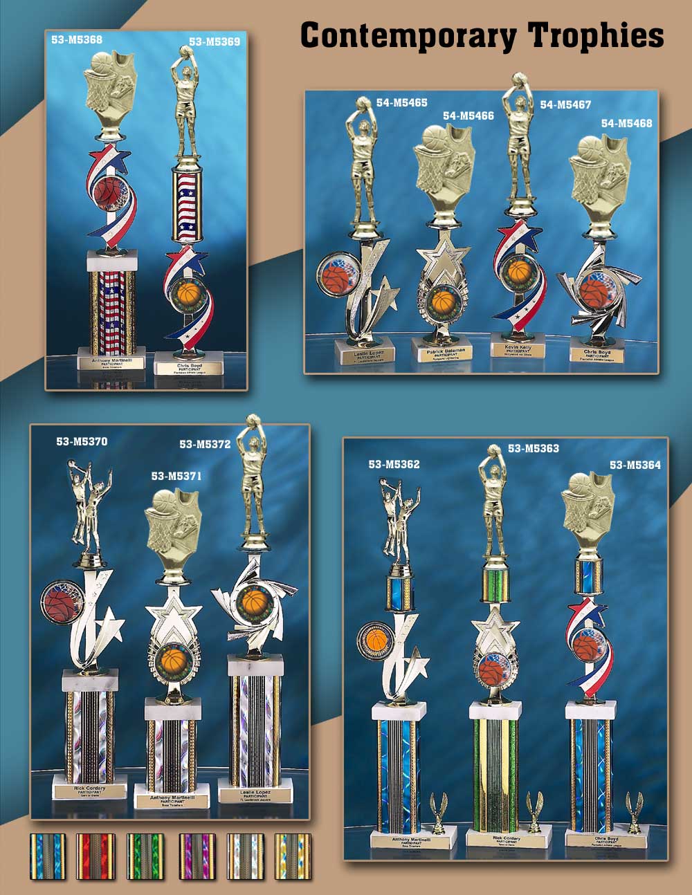 Basketball Trophies
