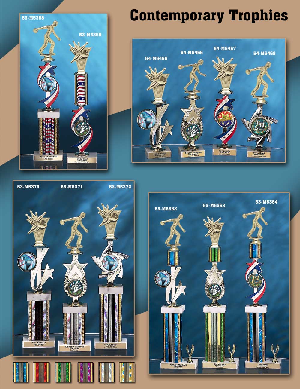Bowling Trophies