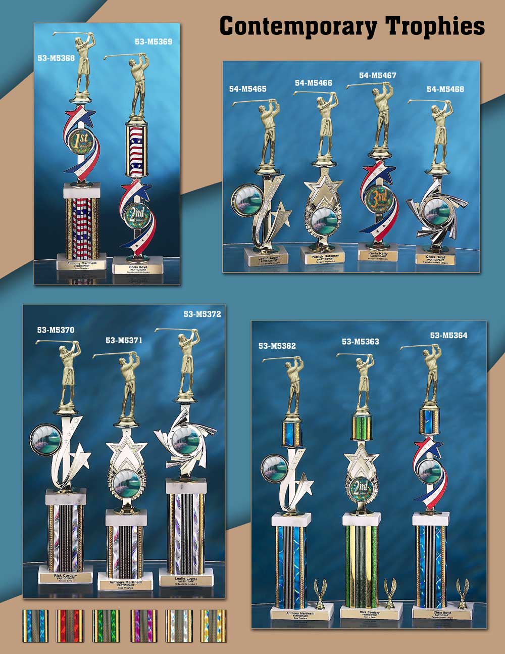 Golf Trophies
