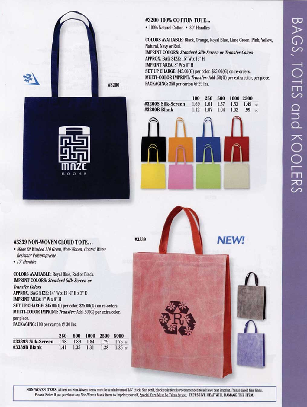 Cotton Tote Bags