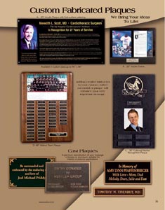Custom Award Plaques