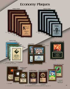 Economy Plaques