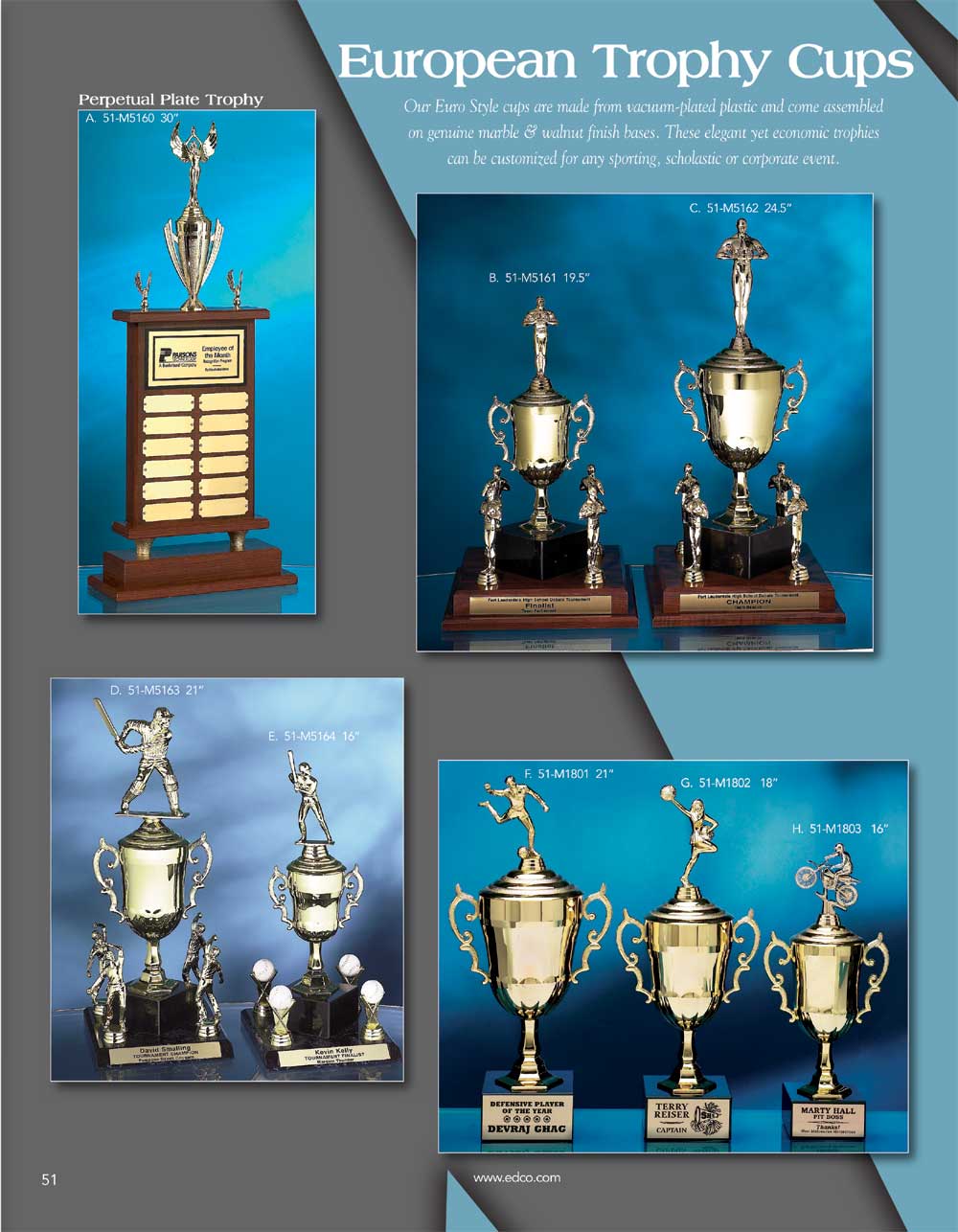 European Cup Trophies