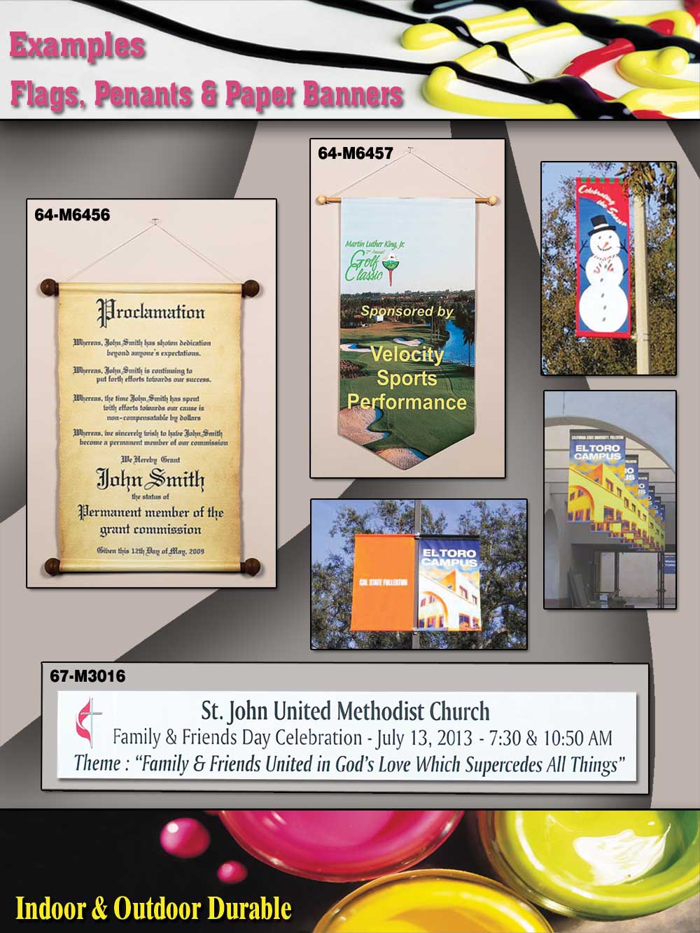 Flags, Pennants and Paper Banners