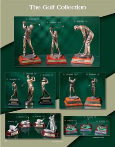 Golf Statues