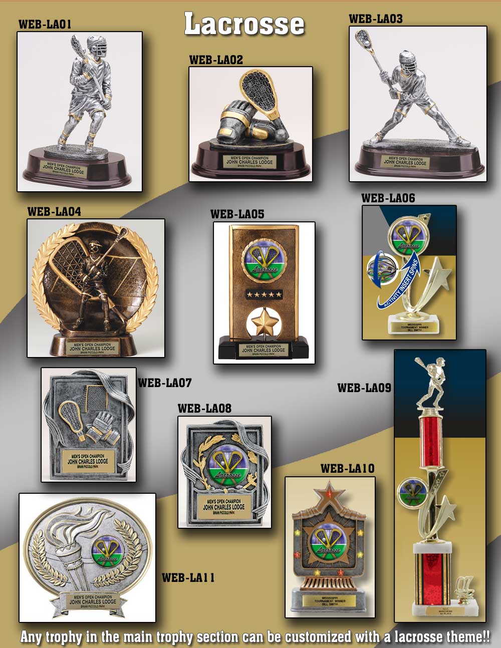 Lacrosse Trophies