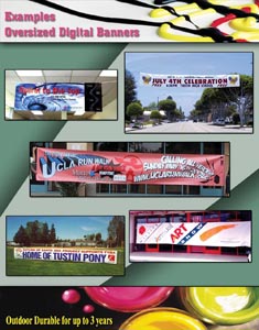 Oversized Digital Banners