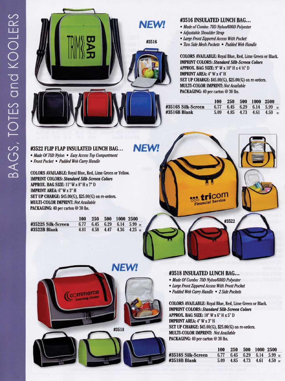 Lunch Bags Imprinted