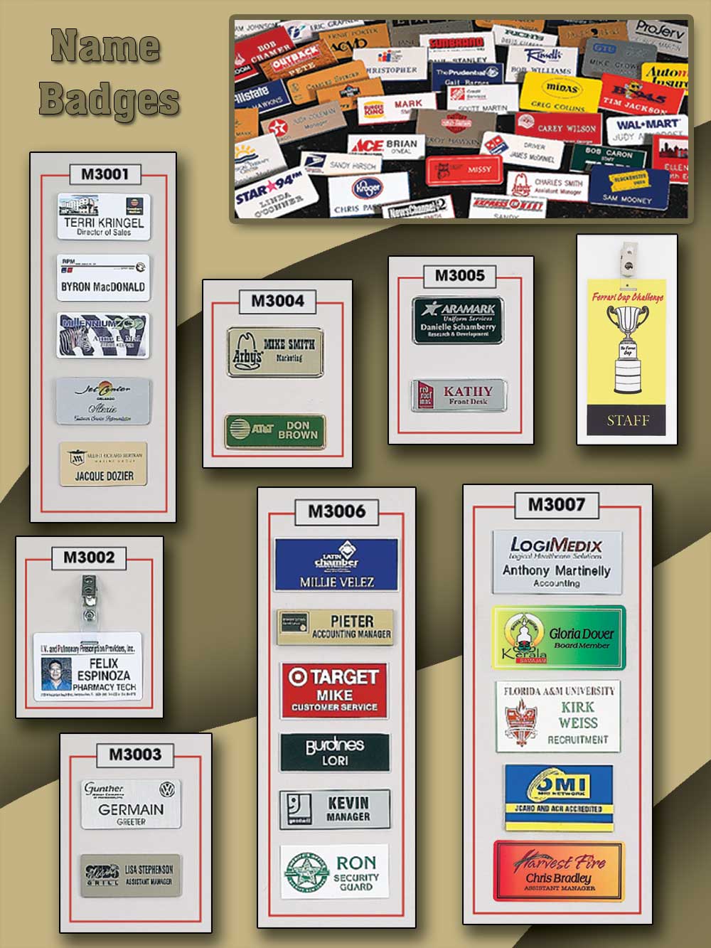 Name Badges