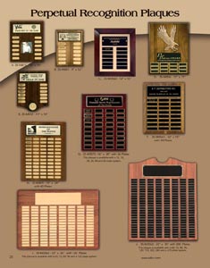 Perpetual Recognition Plaques