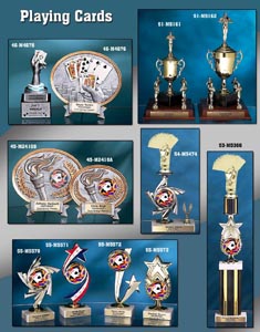 Playing Card and Poker Trophies