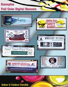 Indoor and Outdoor Banners