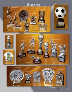 Soccer Resin Awards