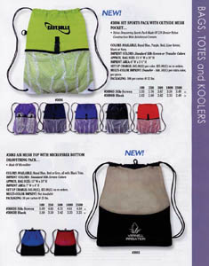 Sports Packs with Mesh Pocket