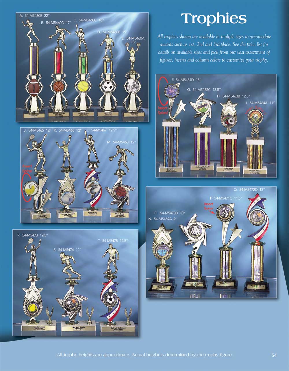 Sports Trophies