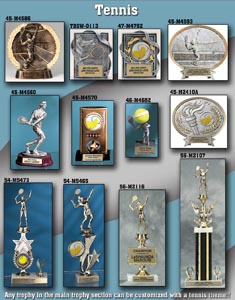 Tennis Sculptures and Tennis Resins