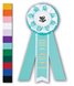 Picture of Custom Printed Rosette with Prestige Theme
