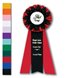 Picture of Custom Printed Rosette with Fancy Petals