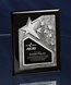 Picture of Black Plaque with Silver Star
