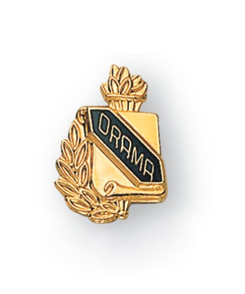 Scholastic Chenille Pin - Drama | Edco Awards