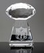 Picture of Faceted Crystal Football Award