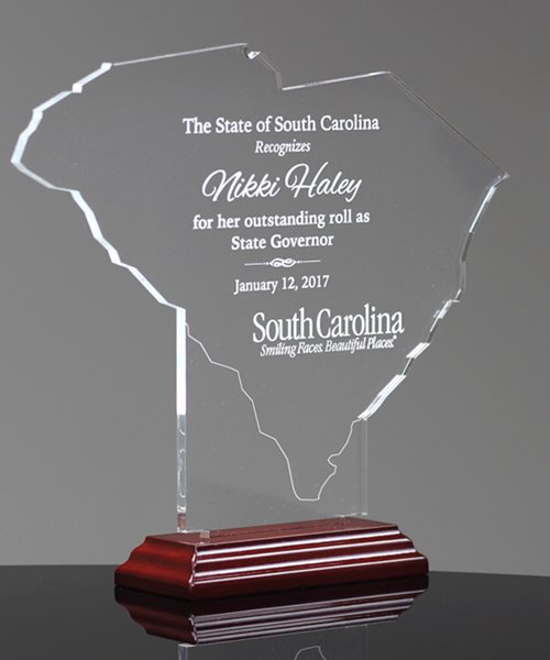 Picture of State of South Carolina Acrylic Award