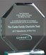 Picture of Beveled Octagon Acrylic Award