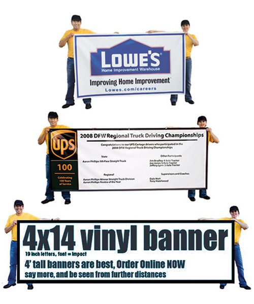 Picture of Vinyl Banners with Digital Printing