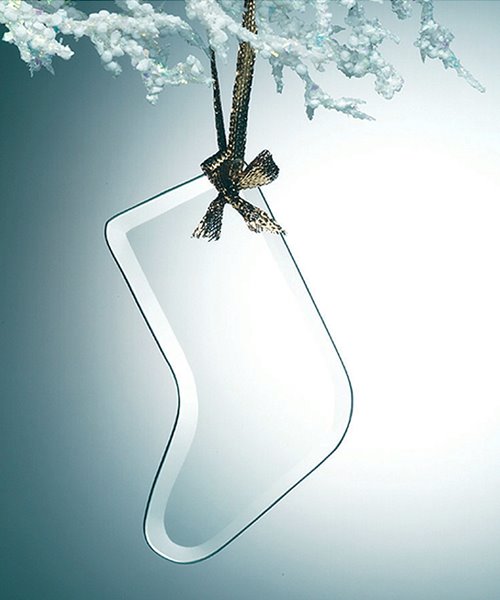 Picture of Glass Stocking Tree Ornament