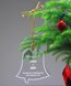 Picture of Engraved Acrylic Tree Ornament - Bell Shape