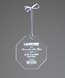 Picture of Engraved Acrylic Tree Ornament - Octagon Shape