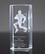 Picture of Collegiate Series Football 3D Crystal Trophy