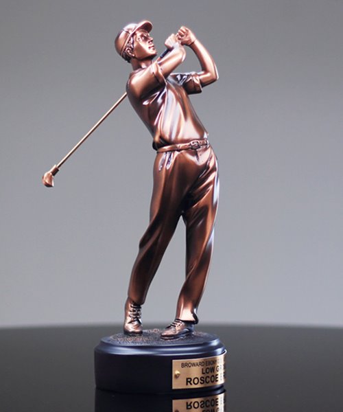 Round Golf Trophy Base