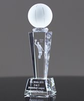 Picture of Basketball 3-D Crystal
