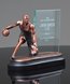 Picture of Action Basketball Glass Plaque