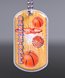 Picture of Basketball Dog Tag
