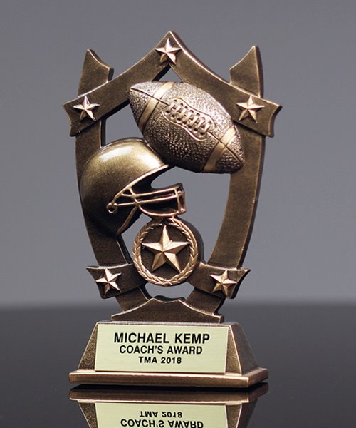 Picture of Star Shield Football Trophy